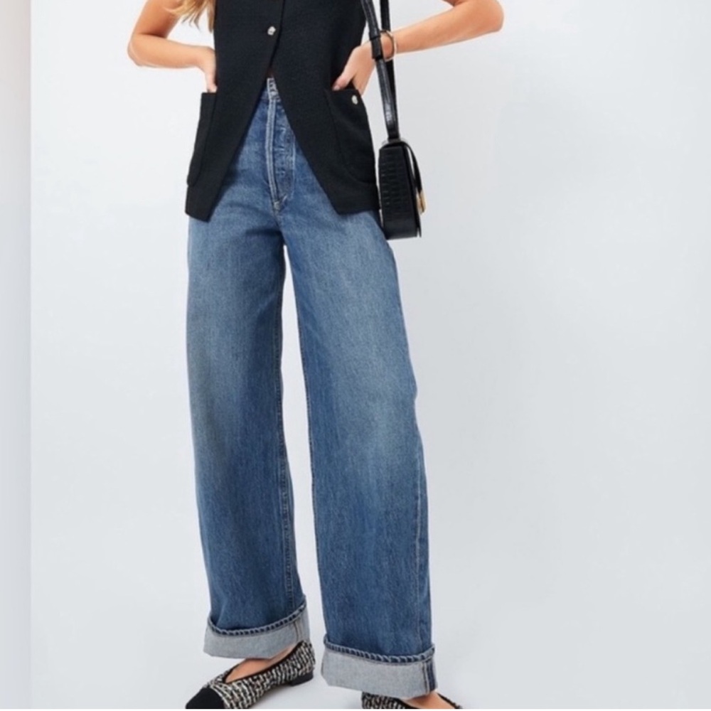 Citizens Of Humanity Blue Straight Leg Jeans